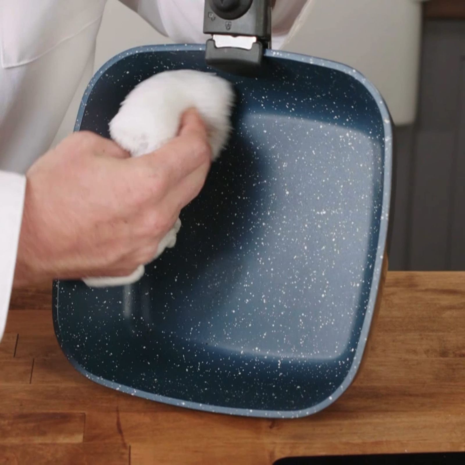 ネイビー 焦げつきにくい 6点セット フライパン ダイヤモンドエディション フレーバーストーン スクエア Stone オーブン調理 Flavor