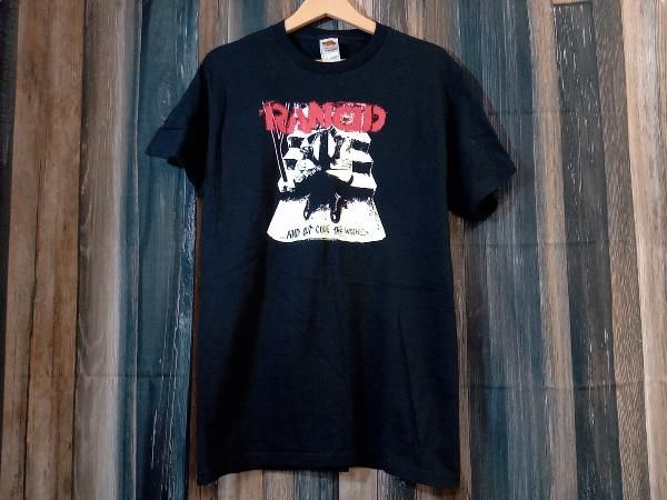 FRUIT OF THE LOOM フルーツオブザルーム RANCID ランシド And Out Come The Wolves 半袖Tシャツ バンドTシャツ ブラック M 