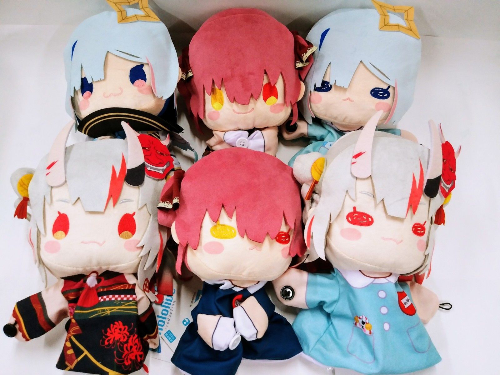 hololive - ホロライブ パペットぬいぐるみ　宝鐘マリン　天音かなた　百鬼あやめ　纏め売り ホロライブパペットぬいぐるみ宝鐘マリン天音かなた百鬼あやめ
