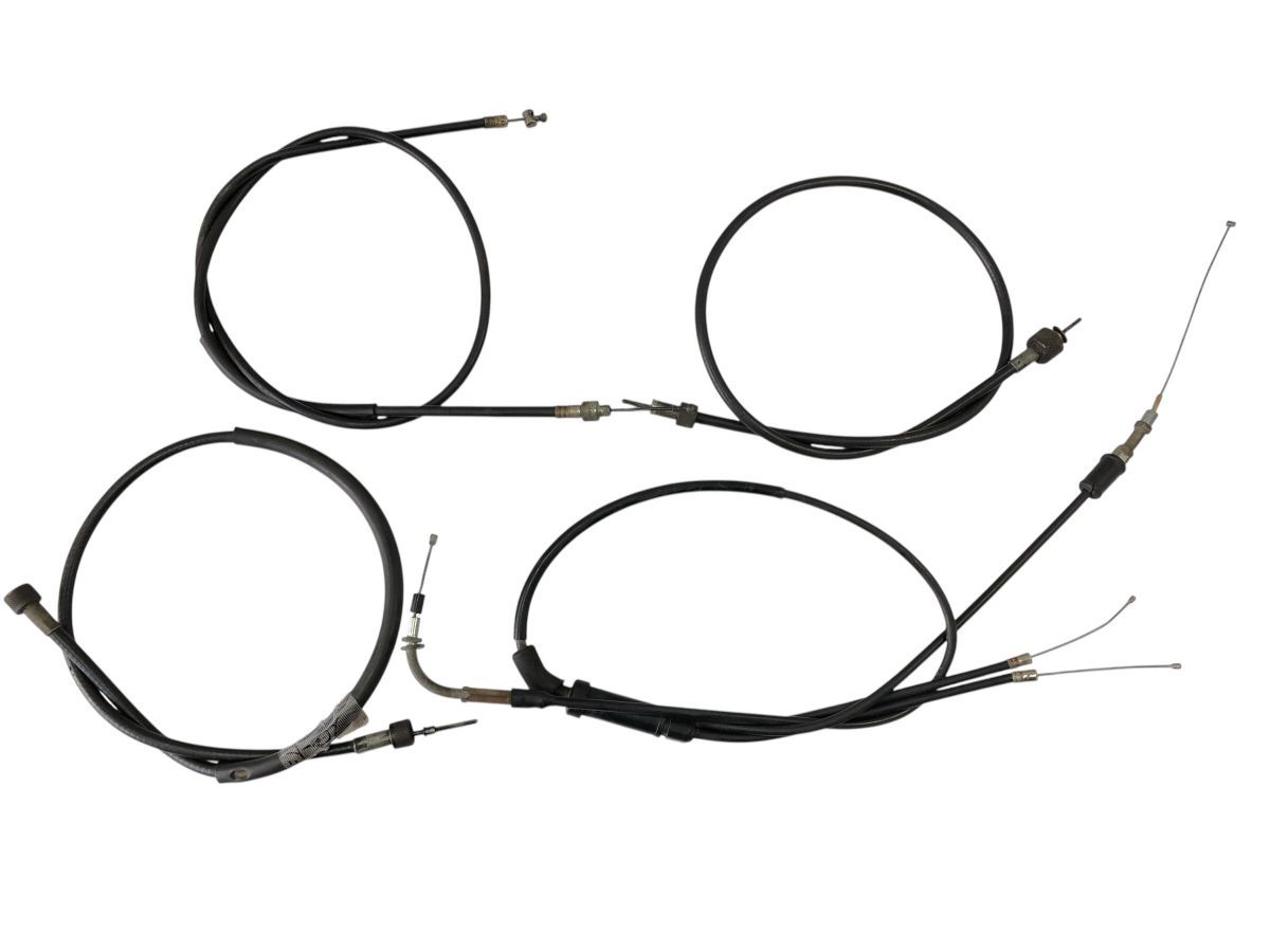 RD250 352 73-75 初期型 アクセル クラッチ スピードメーター タコメーター ケーブル セット ＯＨベースにも 2730-M4613