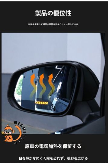 24年 トヨタ アルファード ヴェルファイア 40系 大視野ブルーミラー 流れるウインカー ヒーター 防眩 左右セット FFCRYSTALESIA_COM