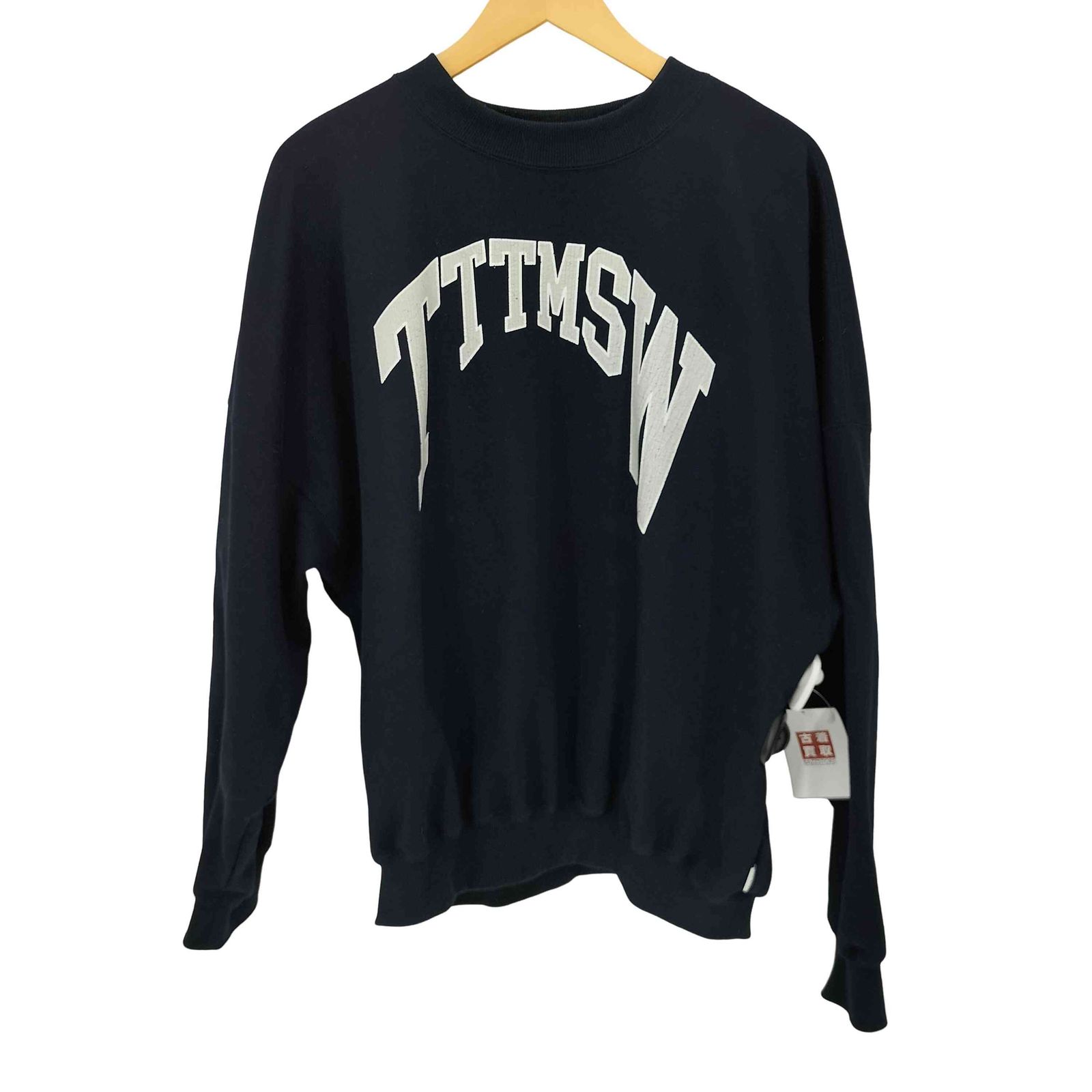 TTT_MSW College Logo crew neck sweat