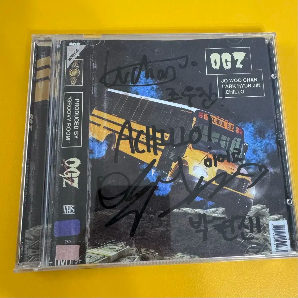 サイン盤 チョウ チャン パク ヒョンジン エイチルロ OGZ CD サイン アルバム