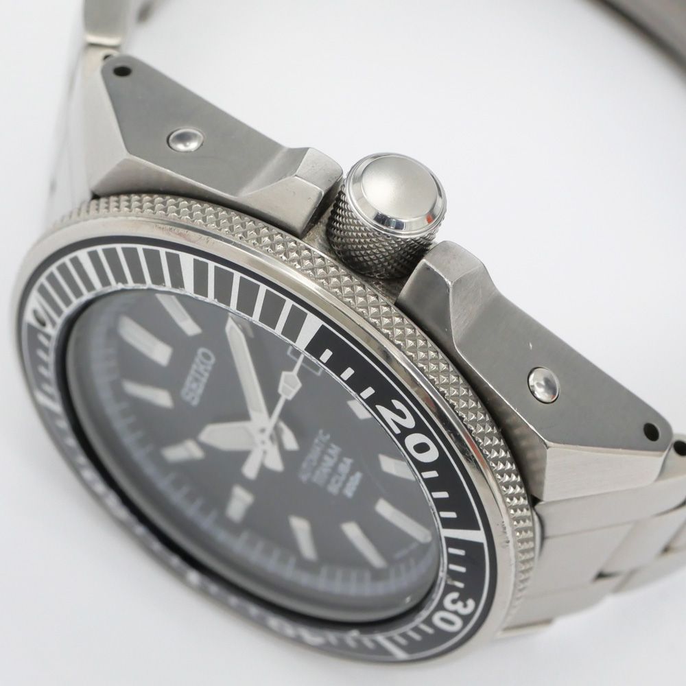 SEIKO】ダイバースキューバ ブラックサムライ 自動巻き セイコー SEIKO