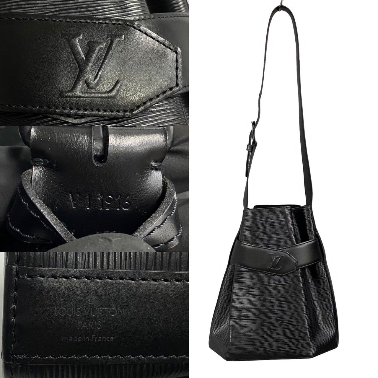 ほぼ未使用 LOUIS VUITTON ルイヴィトン サックデポール PM エピ 