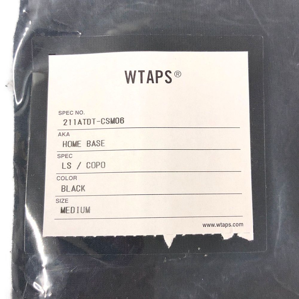 WTAPS ダブルタップス 21SS HOME BASE LS/ COPO ロング長袖Tシャツ