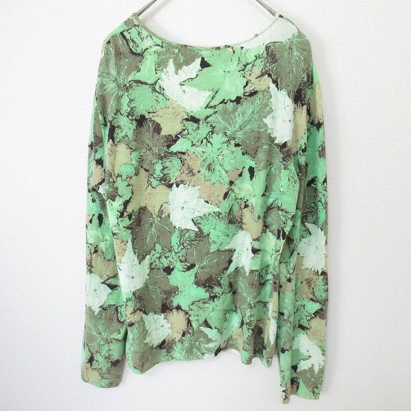 ブルーガール BLUGIRL BLUMARINE カーディガン Vネック 総柄 x910865ss