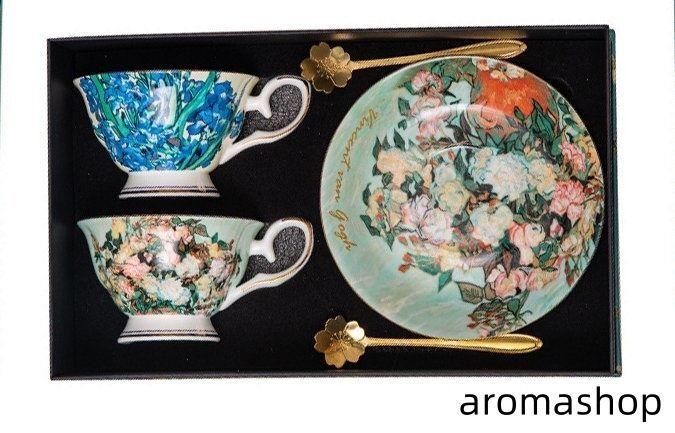 コーヒーカップセット カップ＆ソーサー2客セット