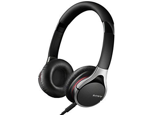 【】「非常に良い（無料延長保証）」SONY 密閉型オンイヤーヘッドホン ハイレゾ音源対応 リモコン・マイク付 折りたたみ式 ブラック MDR-10RC/B