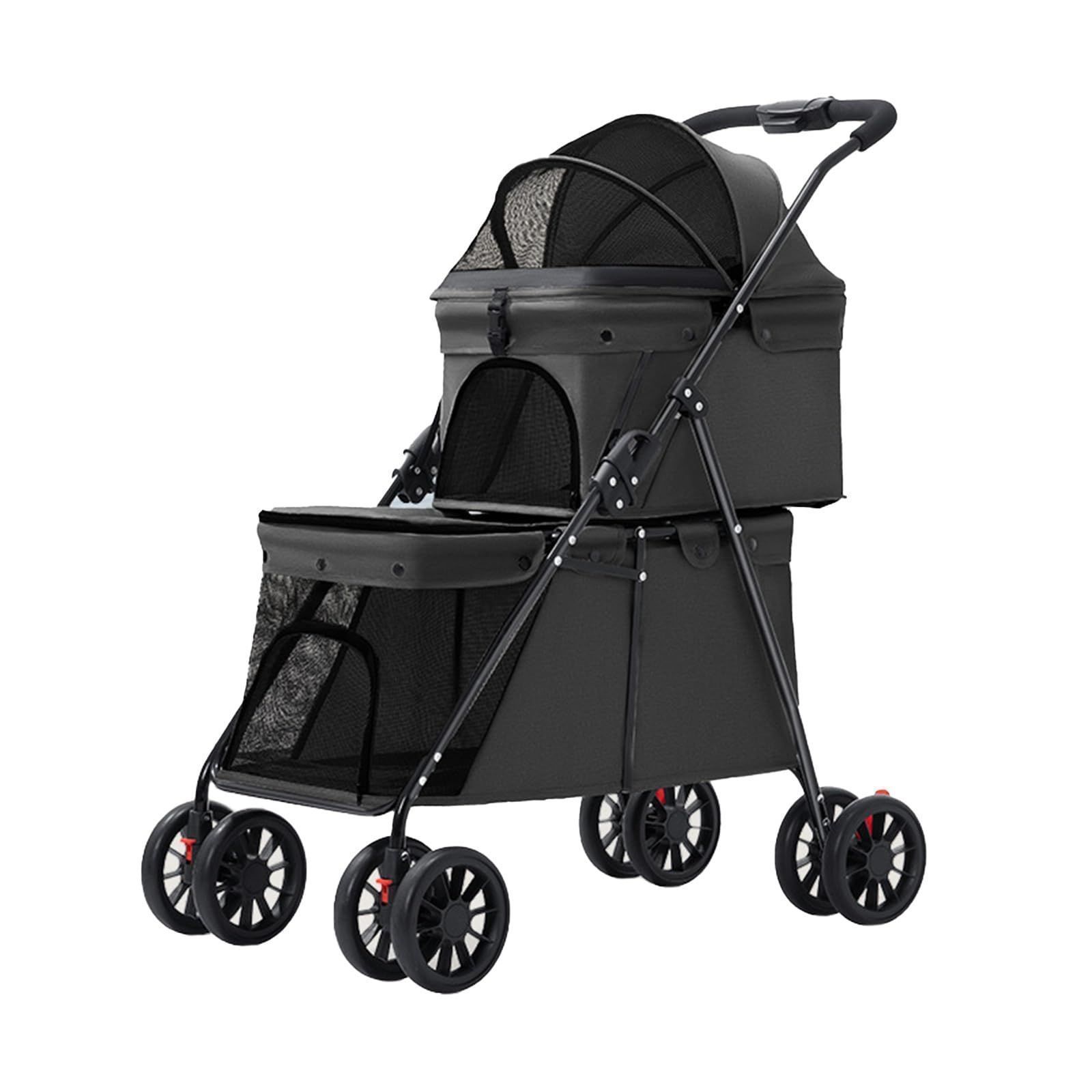 360°回転 後輪デュアルブレーキ