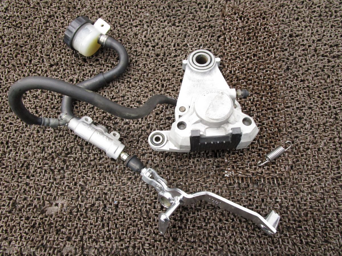 ZRX1100 リアキャリパー マスター ブレーキペダル ▲A5762 ZRT10C カワサキ ZXT10CE キャブ車