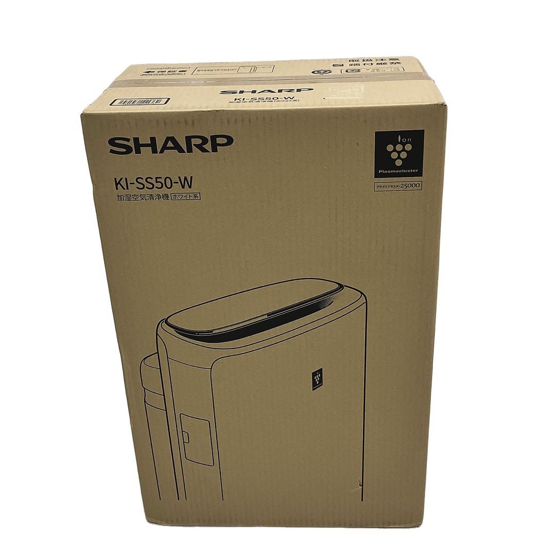 SHARP KI-SS50-W 加湿空気清浄機 新品　未使用 10010004550556111386_1.jpg?_ex