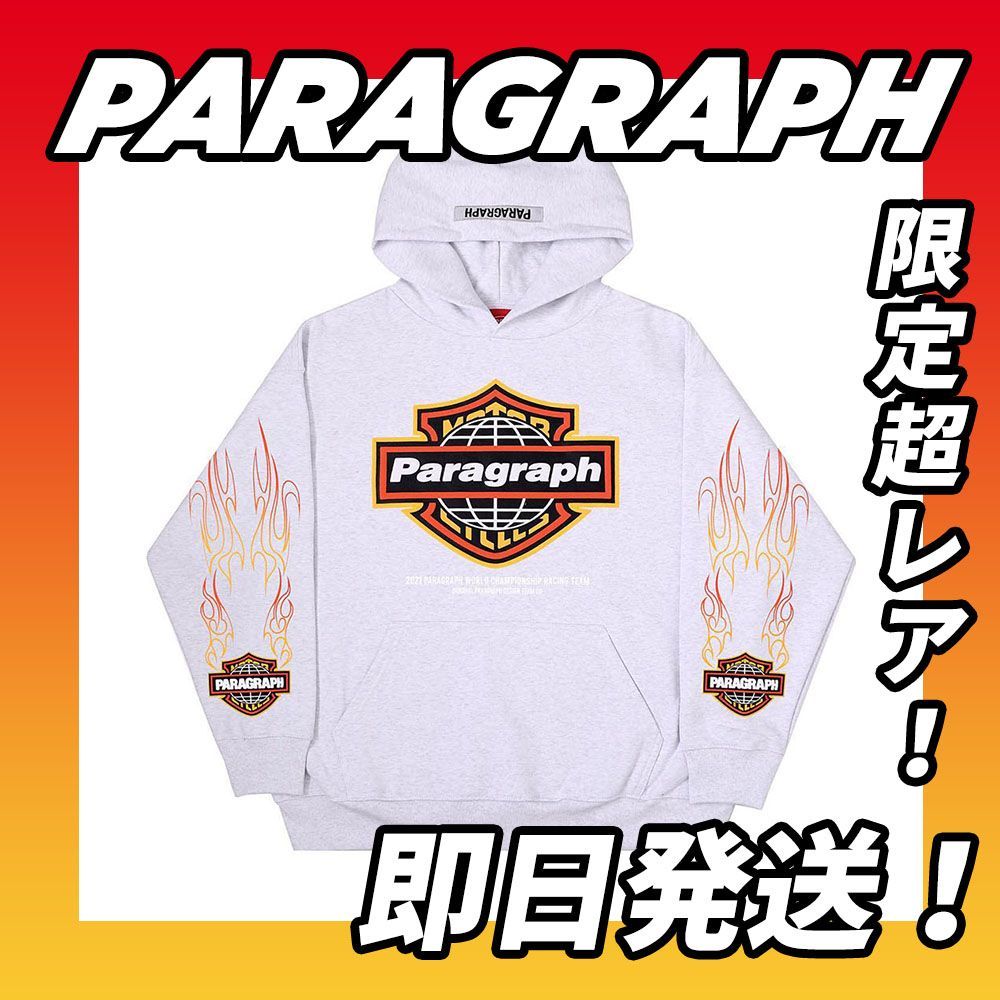 即日発送】PARAGRAPH ハーレーファイヤー パーカー ホワイト - メルカリ