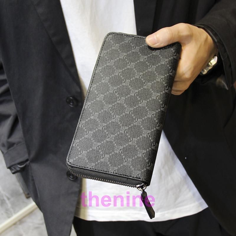 新品 財布 メンズ 長財布 ダブルファスナー ロングウォレット チェック