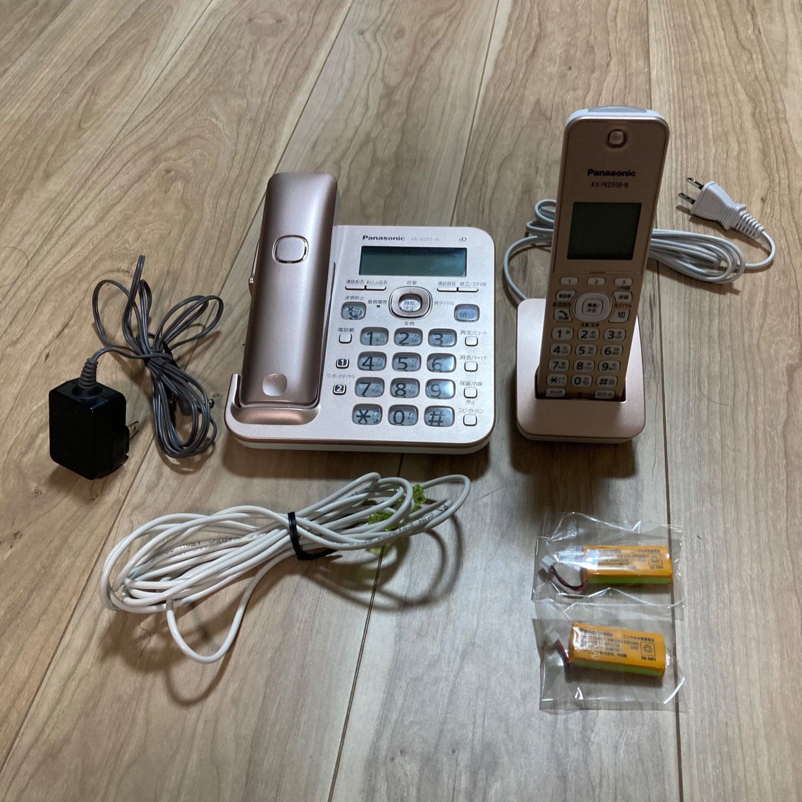 VE-GZ51-N コードレス電話