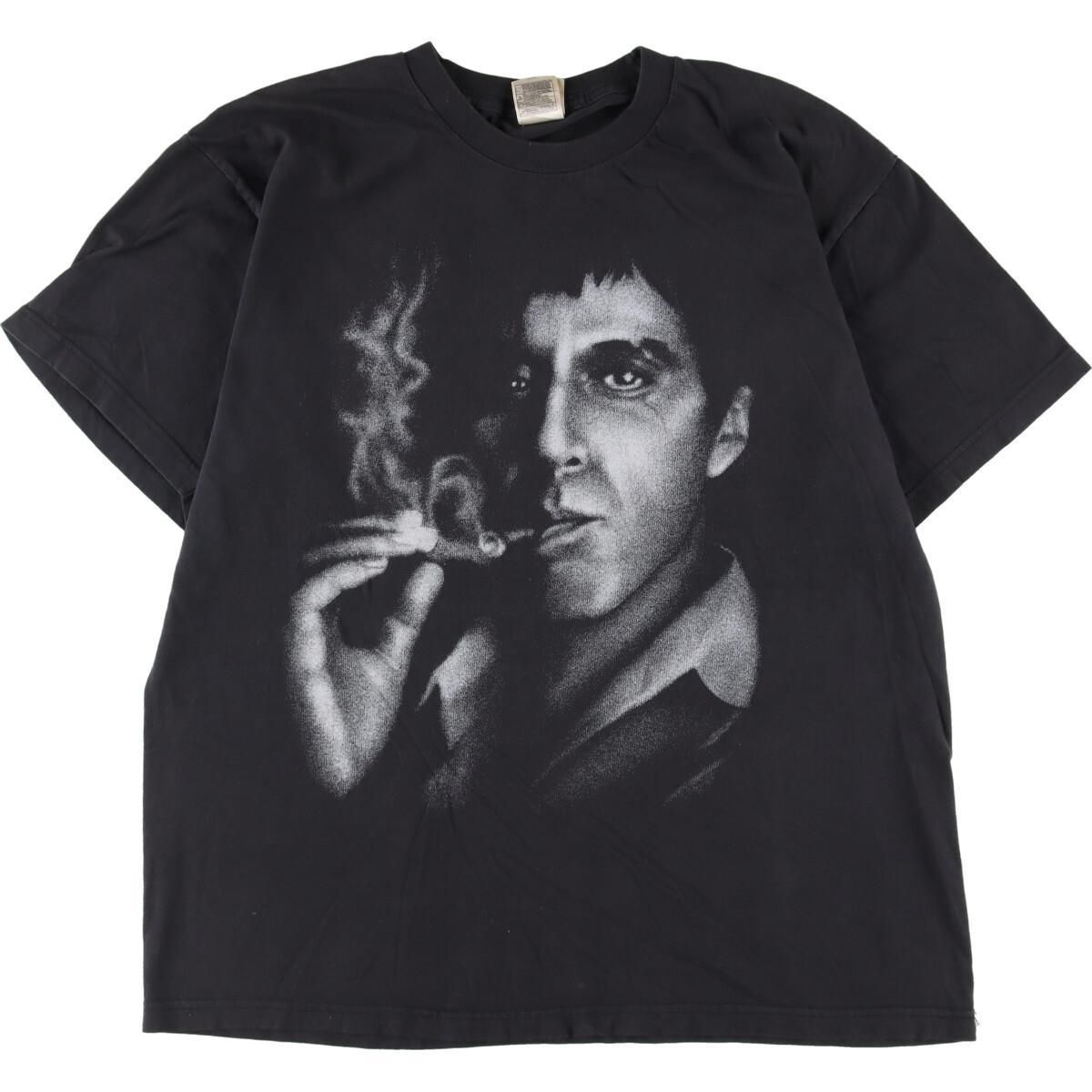 古着 00年 707 SCARFACE スカーフェイス 映画 ムービーTシャツ メンズL