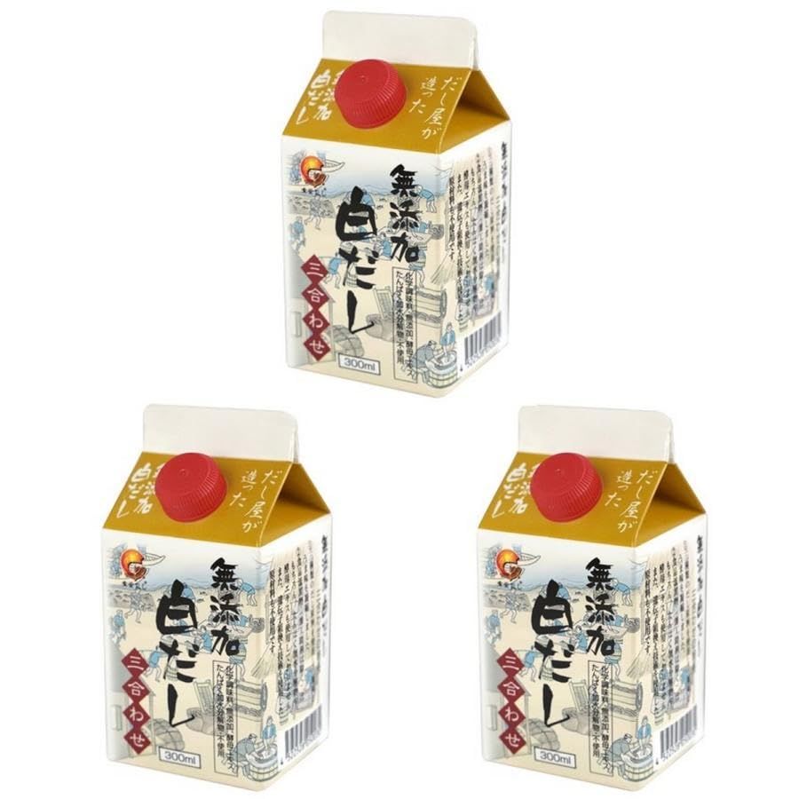 マエカワ 新容器に移行中 だし屋が造った 無添加 白だし 三合わせ