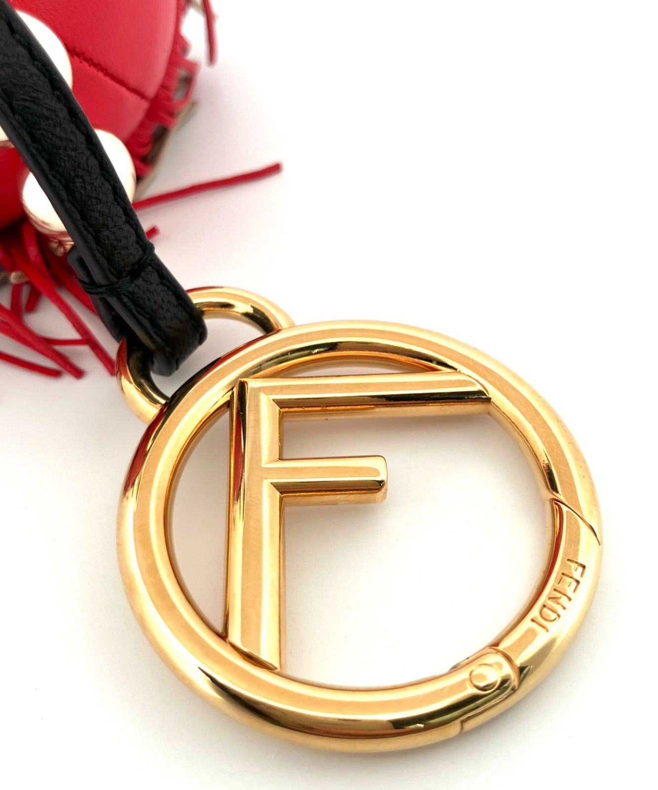 鑑定済み】 正規品 FENDI フェンディ ズッカ スペース モンキー FF