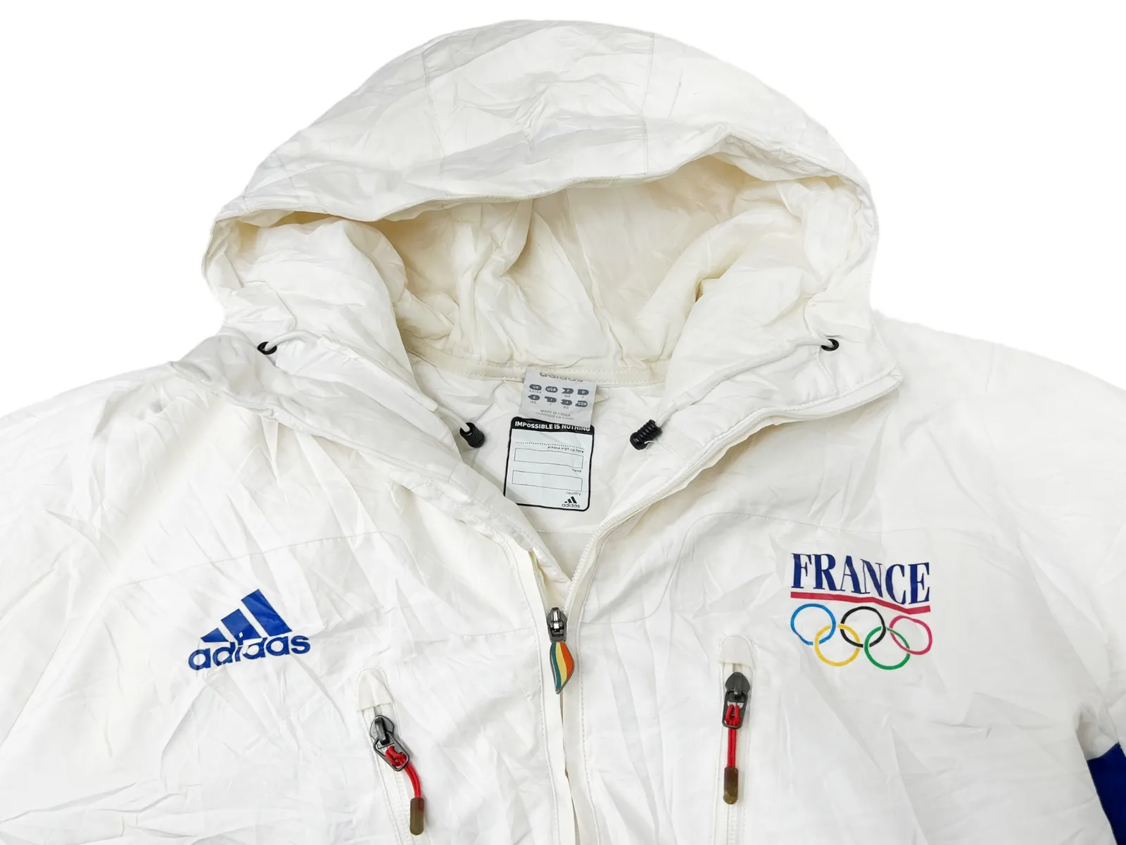 adidas (アディダス) フランス代表 オリンピック 中綿 ナイロン