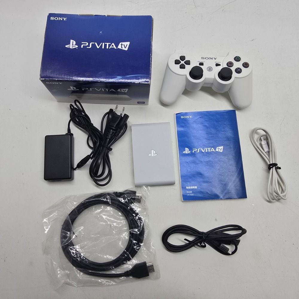 01w-2065 〇 SONY PlayStation Vita TV PSVita TV VTE-1000 + DUAL