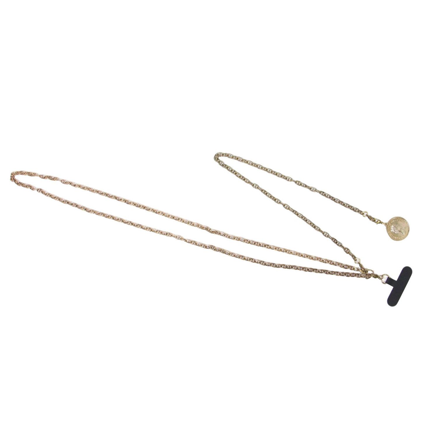 【新品未使用】plage chain ベルト スマホチェーン　ゴールド 美品 Plage プラージュ スマホショルダー 24春夏 ゴールド