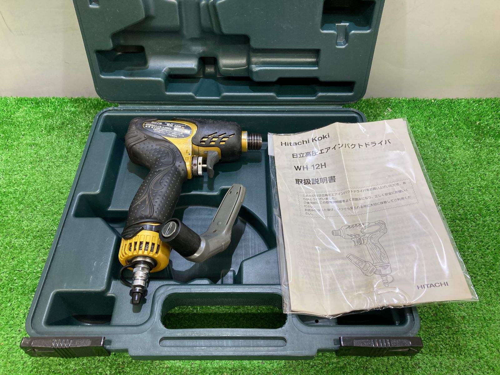 中古品】【0921】日立工機 12mm高圧エアインパクトドライバ WH12H