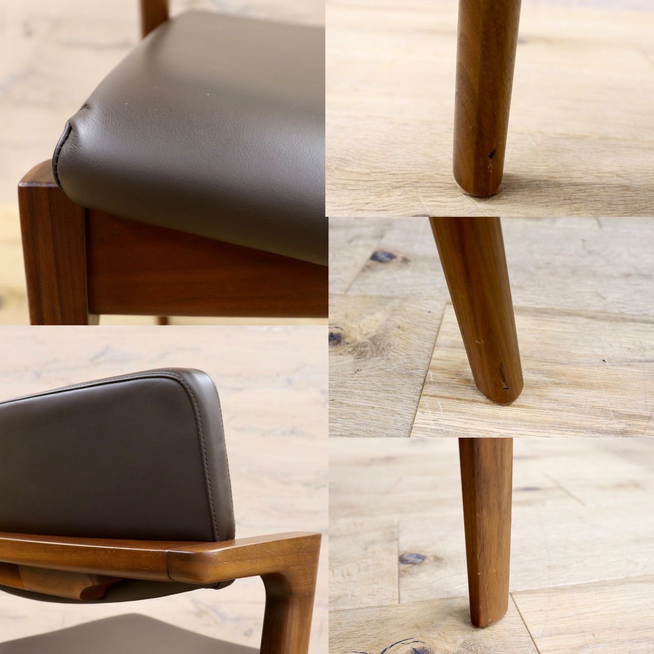 ワイドアームレスチェア