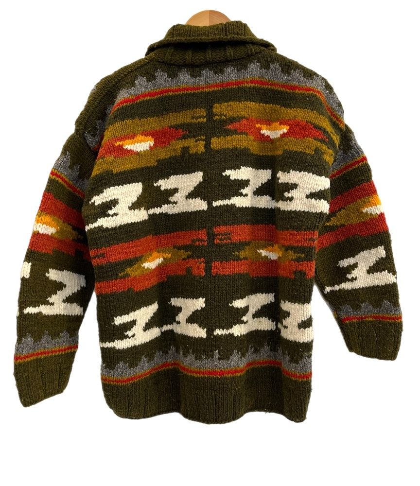 ヴィンテージ vintage エクアドルニット ウールジャケット