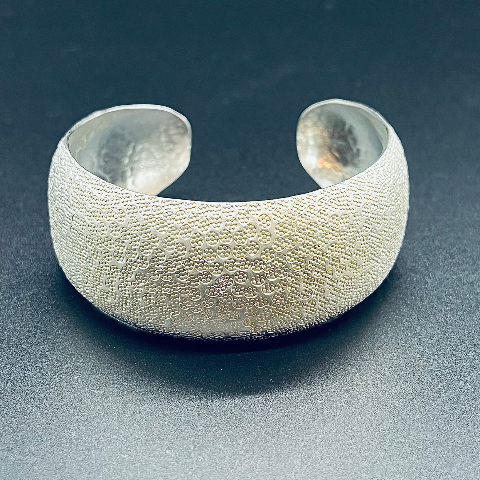 シルバー バングル カレンシルバー ハンドメイド タイシルバー 純銀