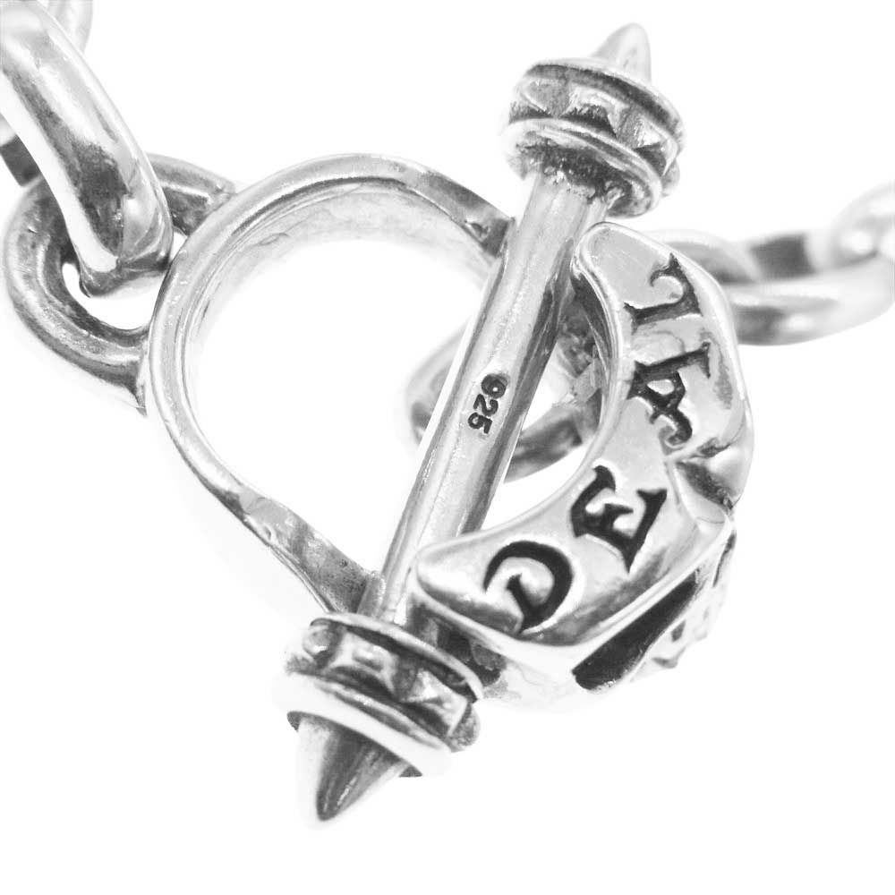 DEAL DESIGN ディールデザイン spike skull bracelet スパイク