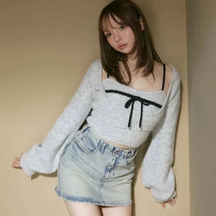 ANDMARY 紙 Natalie ribbon set