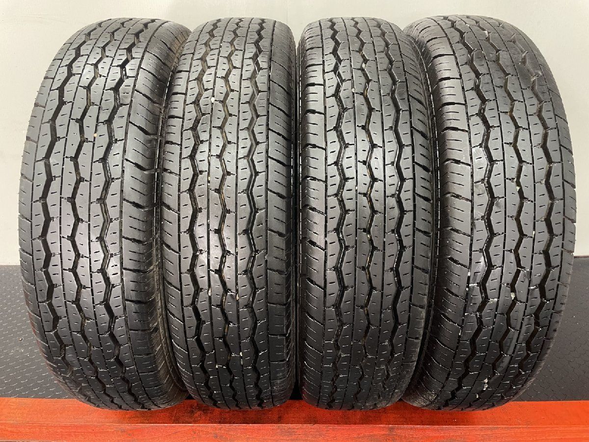 BS BRIDGESTONE RD-613 165R13LT 6PR 13インチ 夏タイヤ 4本 20年製 バリ溝 プロボックス サクシード等 STJ018