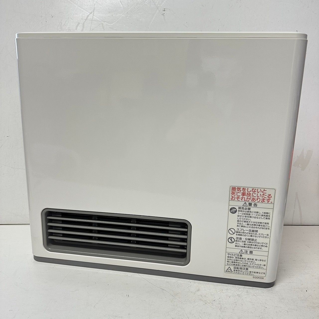 未使用品 ガスファンヒーター ノーリツ GFH-2405S-W5 - ファンヒーター