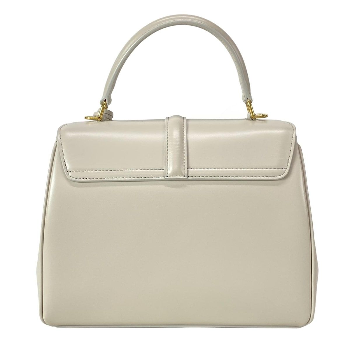 セリーヌ　CELINE　ベージュ 光沢 ハンドバッグ 楽天市場】セリーヌ CELINE スモール 16(セーズ)バッグ ベージュ