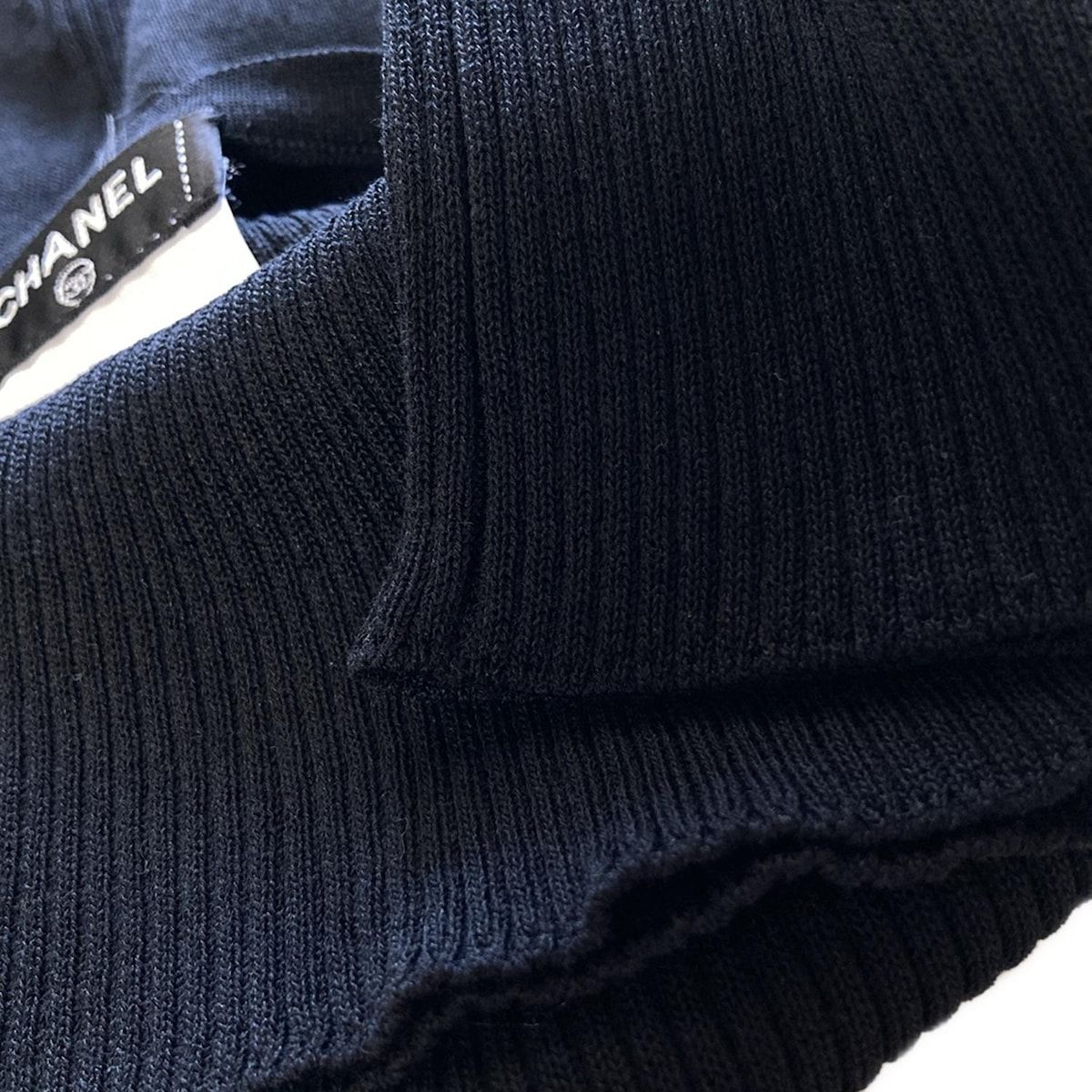 CHANEL - CHANEL(シャネル) 半袖セーター サイズ34 S レディース美品  - P40798 アイボリー クルーネック/フラワー(花)/2011年 CHANEL - CHANEL(シャネル) 半袖セーター サイズ34 S レディース