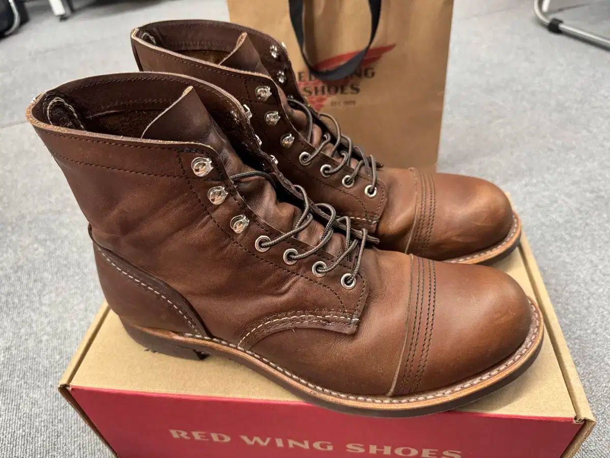 RED WING レッドウィング Iron Ranger アイアンレンジャー 8111 アンバー ハーネス 10 280 サイズ