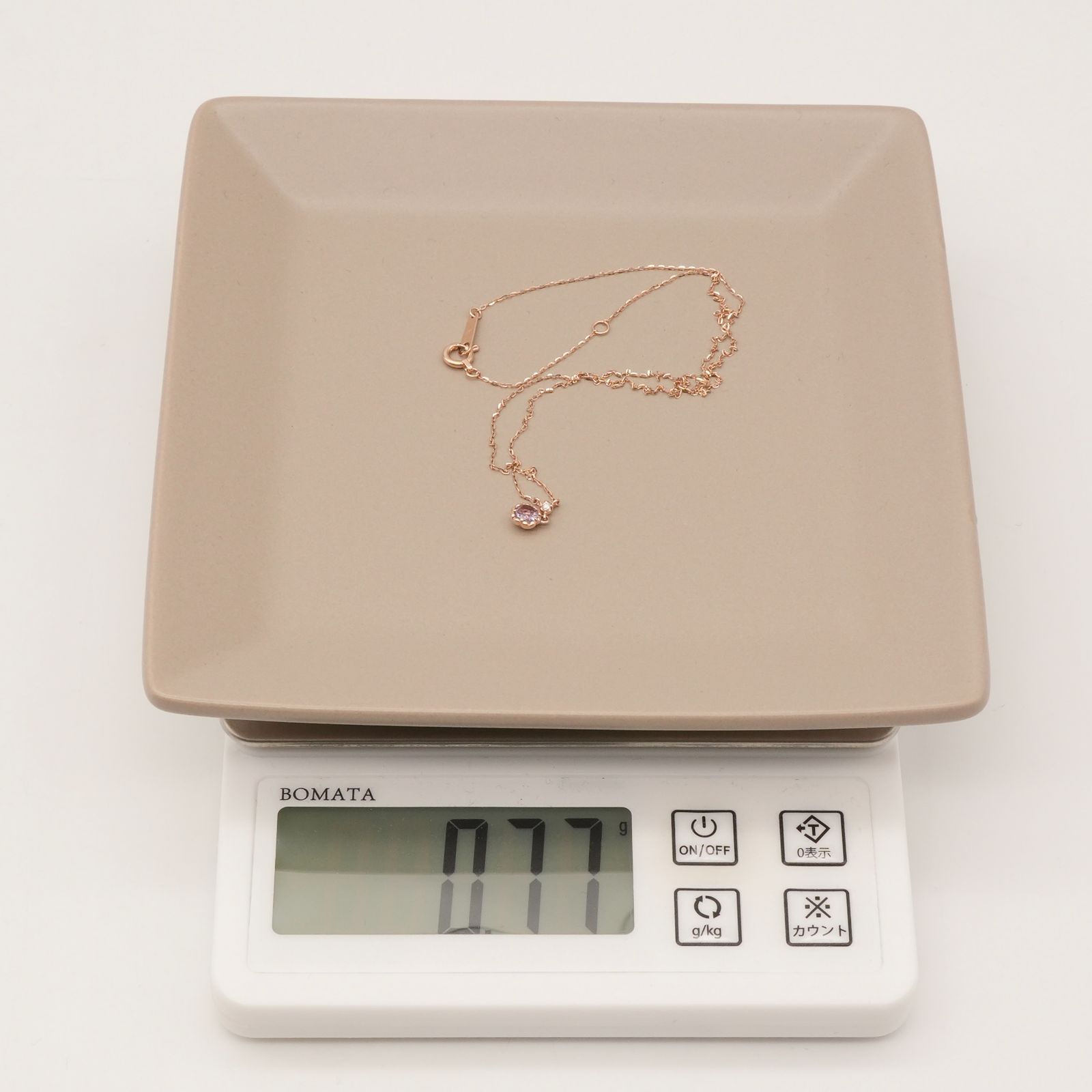 美品 ヴァンドーム青山 ハッピーブロッサム ネックレス K10/25-623S 
