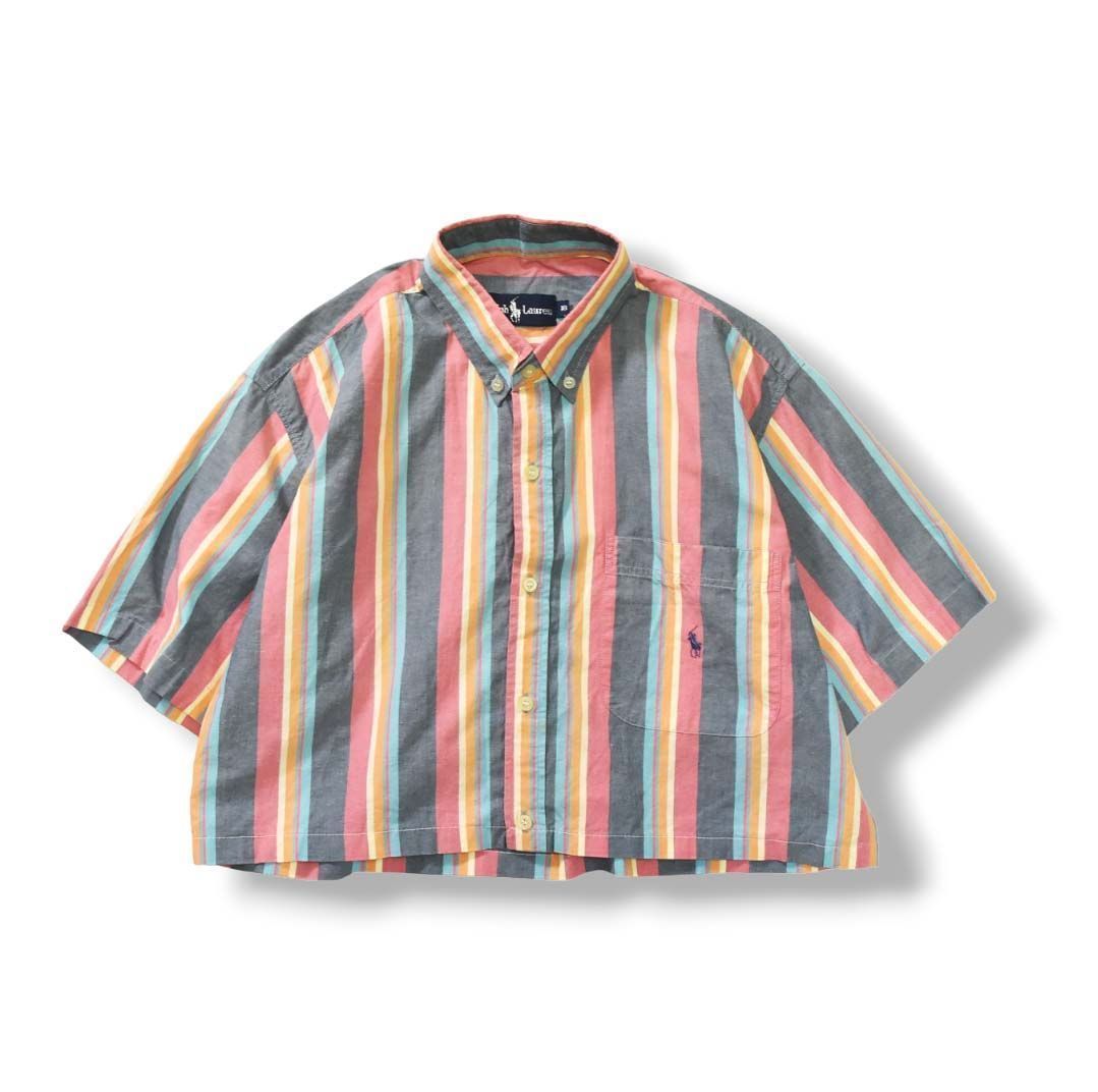 ✤ラルフローレン新品同様✤ホースマーク付ダウン80 80's CHAPS RALPH LAUREN フィールドコートmot01332504201502