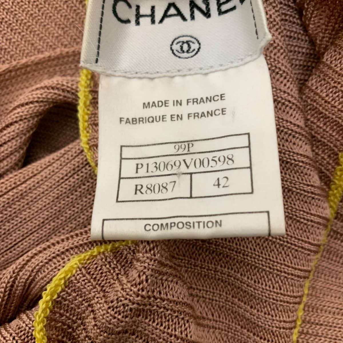 CHANEL(シャネル) ノースリーブカットソー サイズ42 L レディース美品