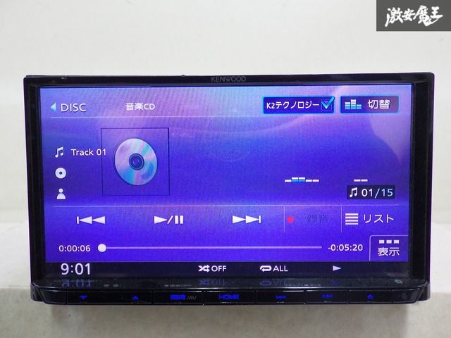 KENWOOW MDV-D504BT-2017 KENWOOD カーナビ ケンウッドMDV-D504BTW
