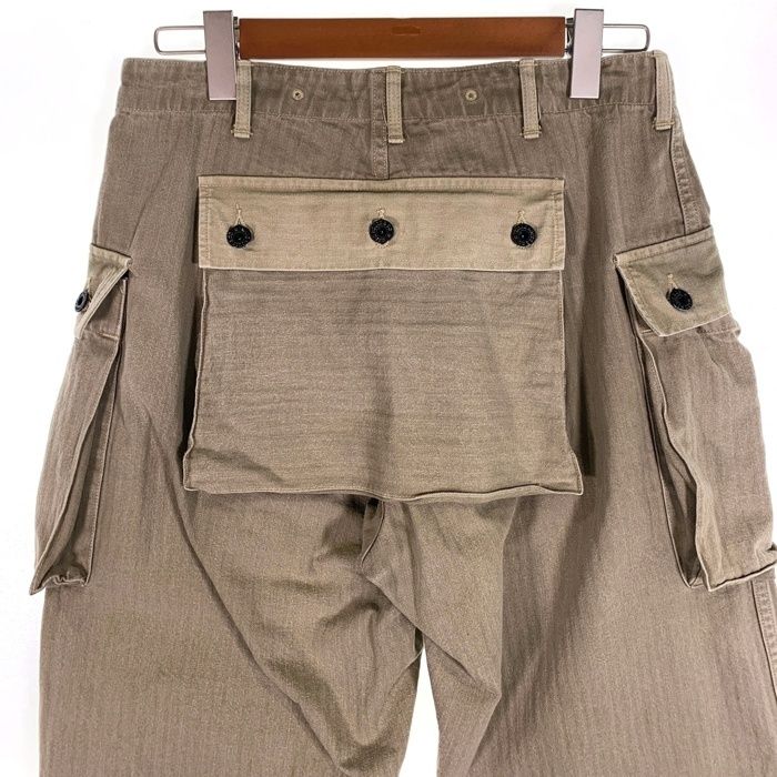 WAREHOUSE ウエアハウス USMC HBT Monkey Pants ヘリンボーン