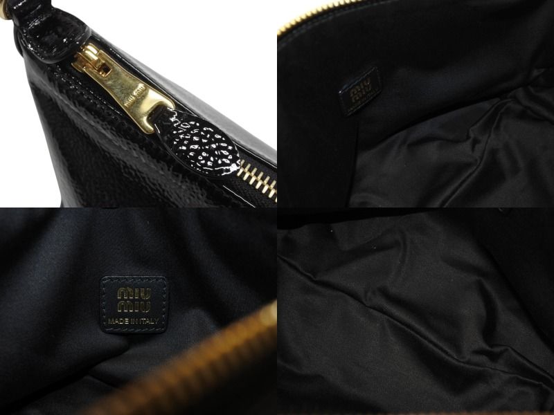 極美品 MIUMIU ミュウミュウ ハンドバッグ ポーチ ショルダーバッグ  