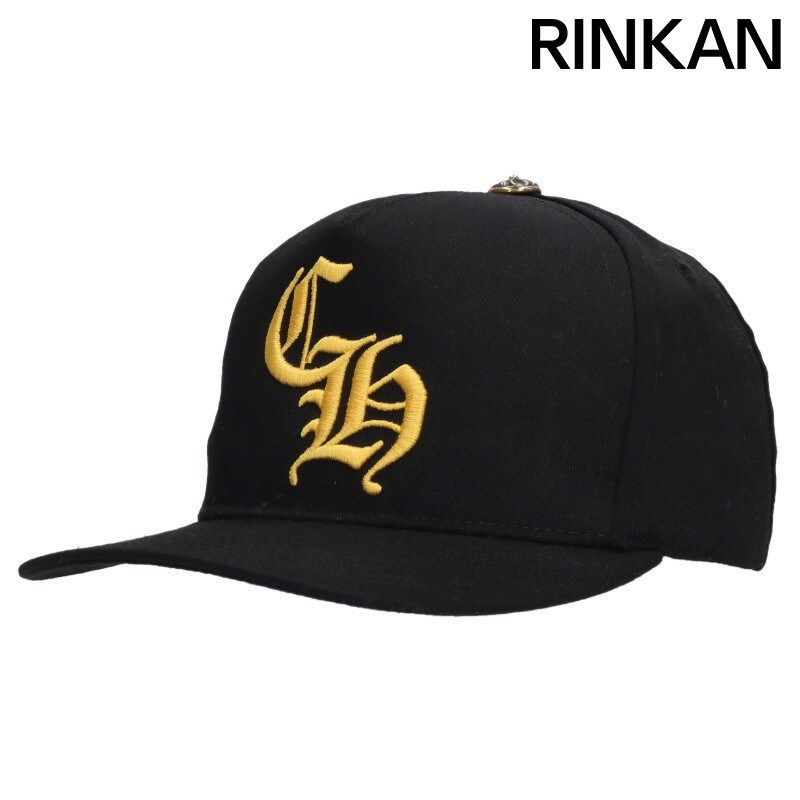 クロムハーツ 5 PANEL CAP BSBL CH刺繍ベースボールキャップ帽子 メンズ ONE SIZE