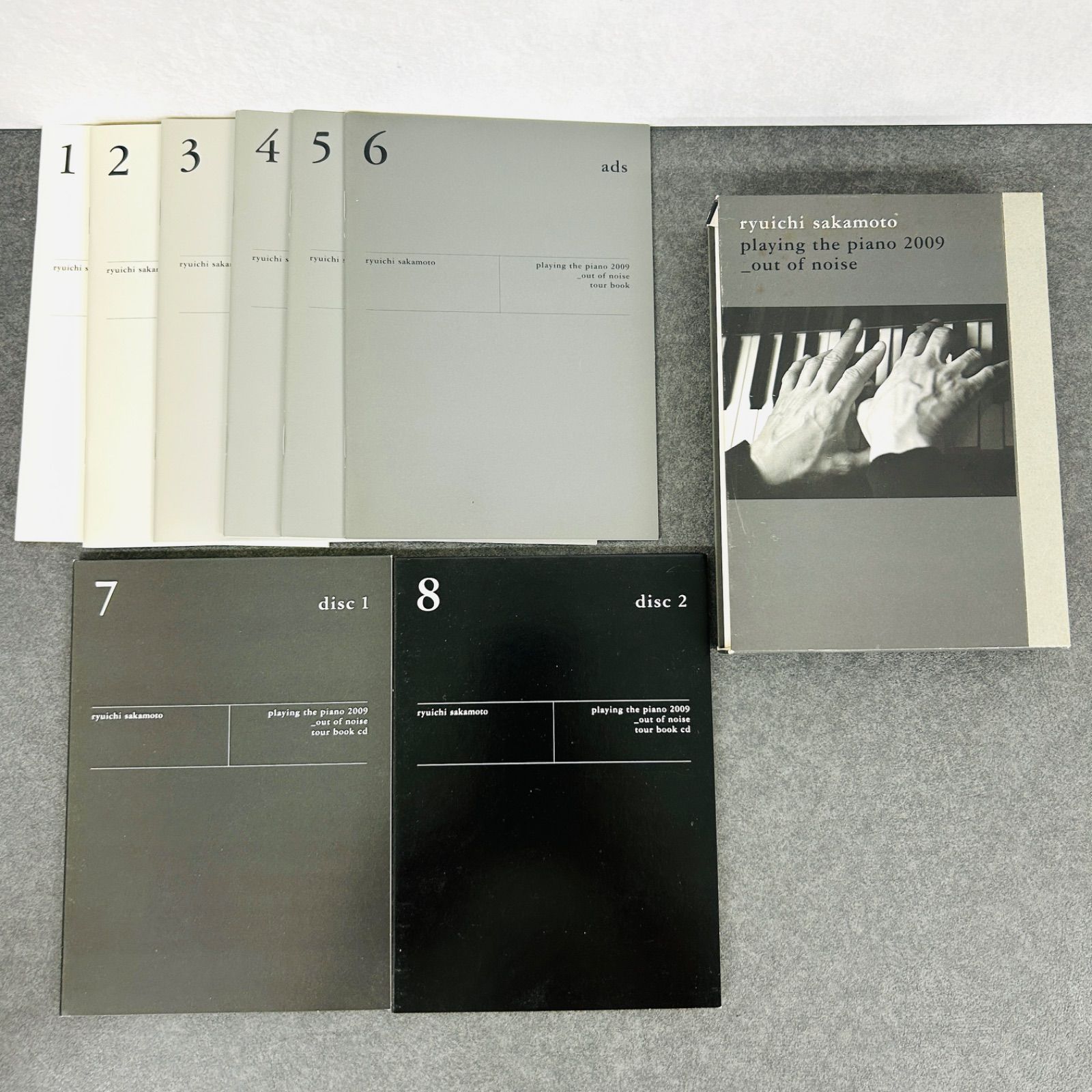 坂本龍一『playing the piano 2009_out of noise Ryuichi Sakamoto – Playing The Piano / Out Of Noise – 2 x CD