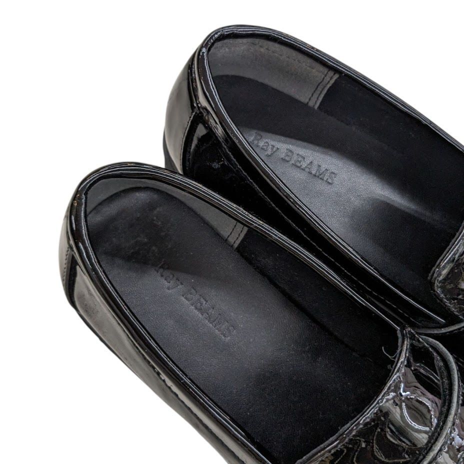 RayBEAMSブラックエナメル厚底ローファー36.5サイズ 厚底ローファー！｜ビームス 大分｜BEAMS