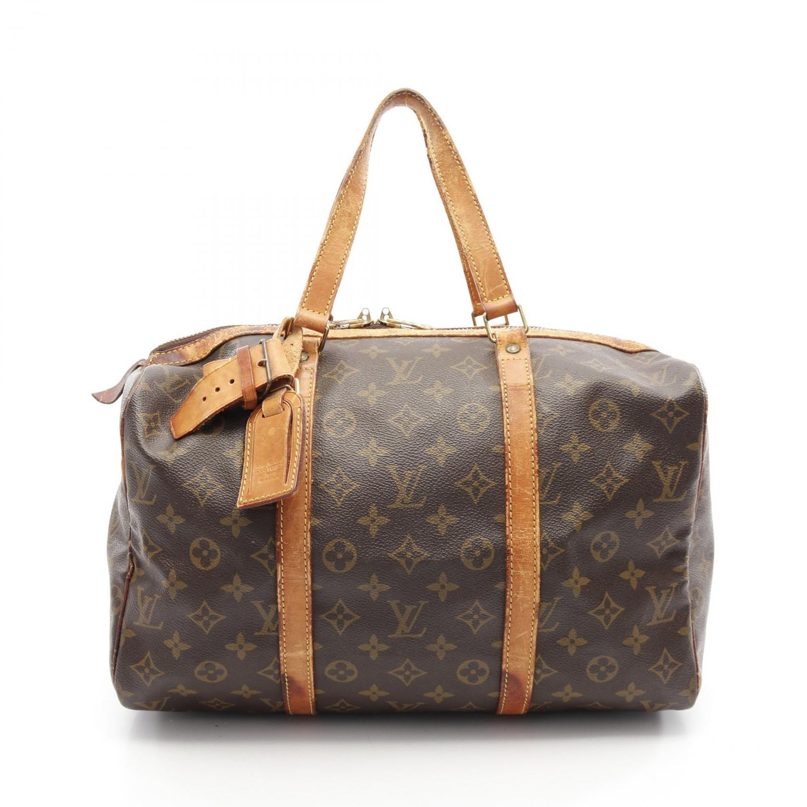 ルイ ヴィトン LOUIS VUITTON ボストンバッグ サックスープル35 モノグラム M41626 PVCコーティングキャンバス レザー サックスプール35 レディース Used C