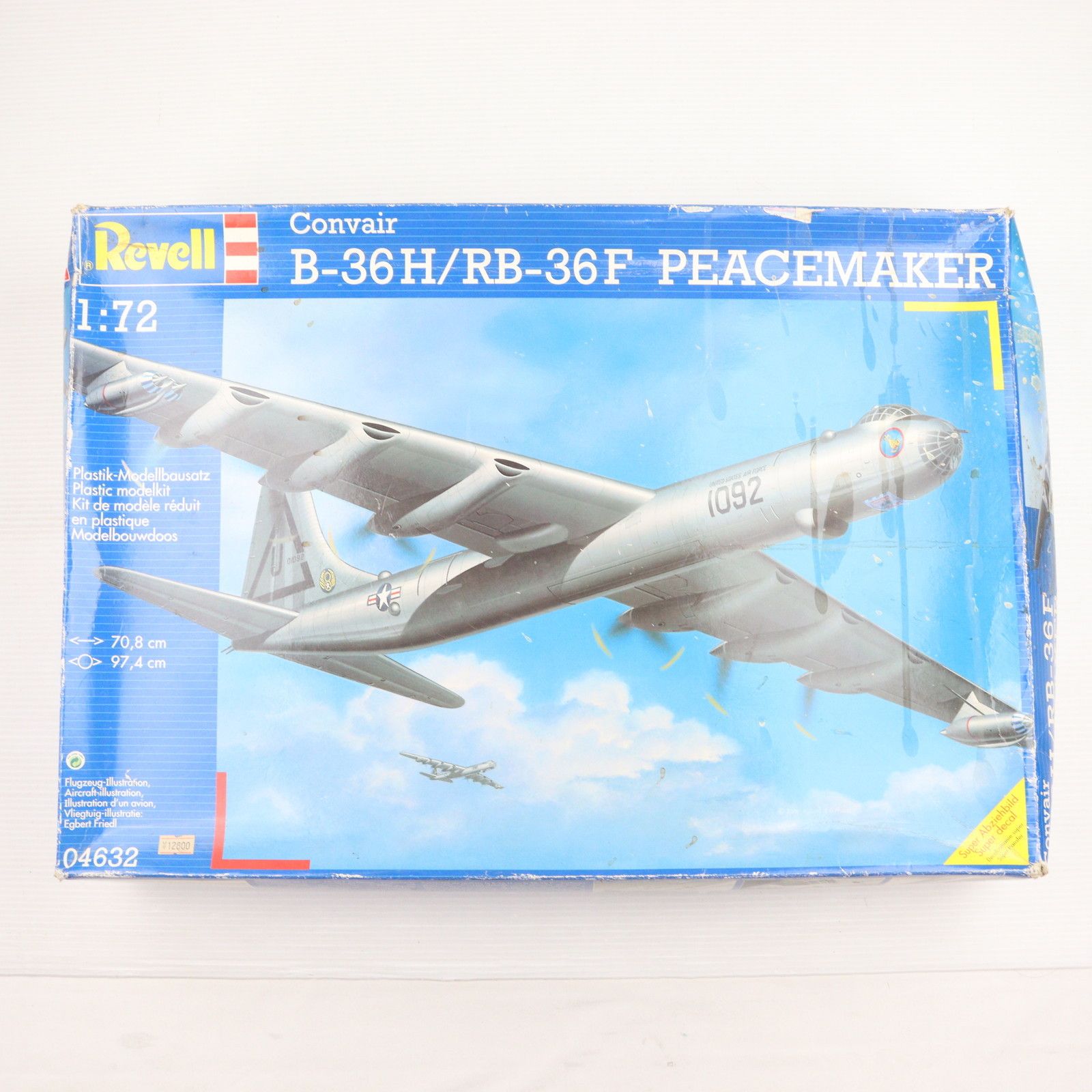 1/72 Convair B-36H/RB-36FR PEACE MAKER(ピースメイカー) プラモデル(04632) Revell(レベル)