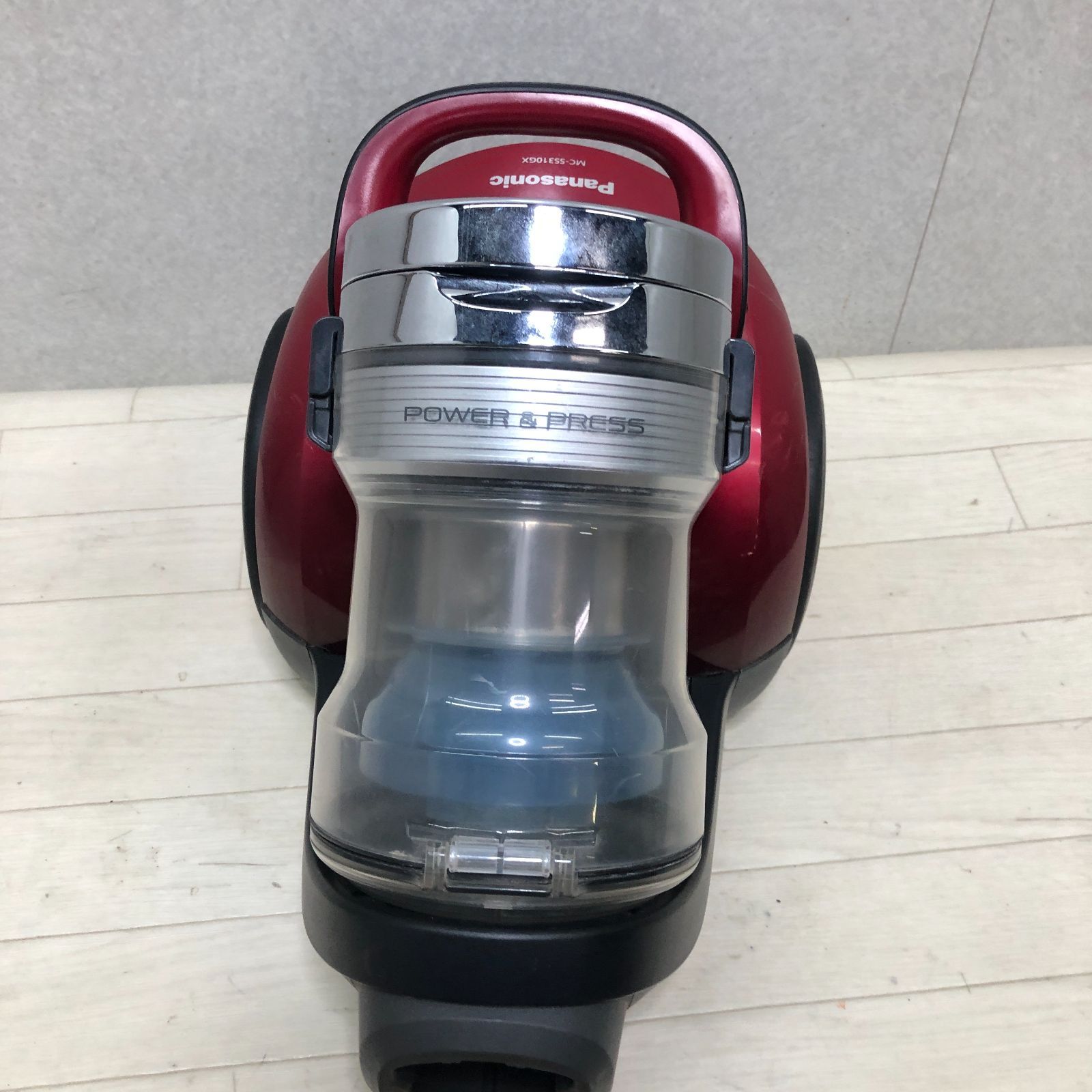 送料無料 サイクロン掃除機 Panasonic パナソニック MC-SS310GX-R 