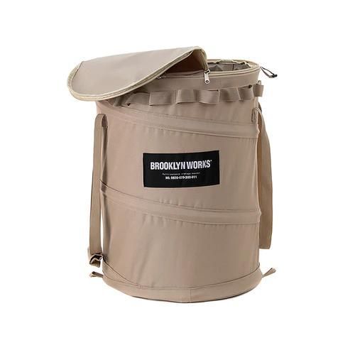 【新品・未使用】BROOKLYN WORKS POPUP BAG ブルックリンワークス ポップアップ バッグ BLACK / TAN
