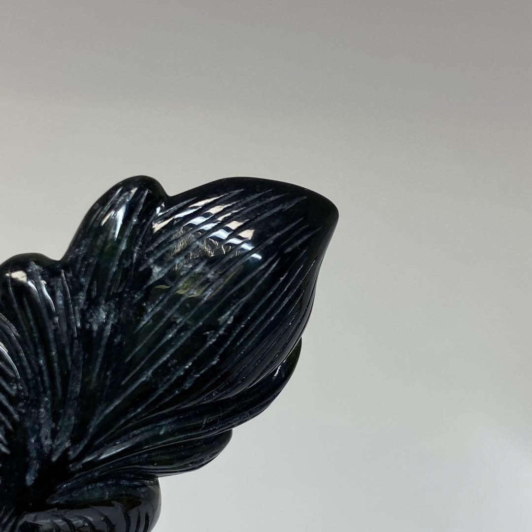 K14刻印金具 本翡翠